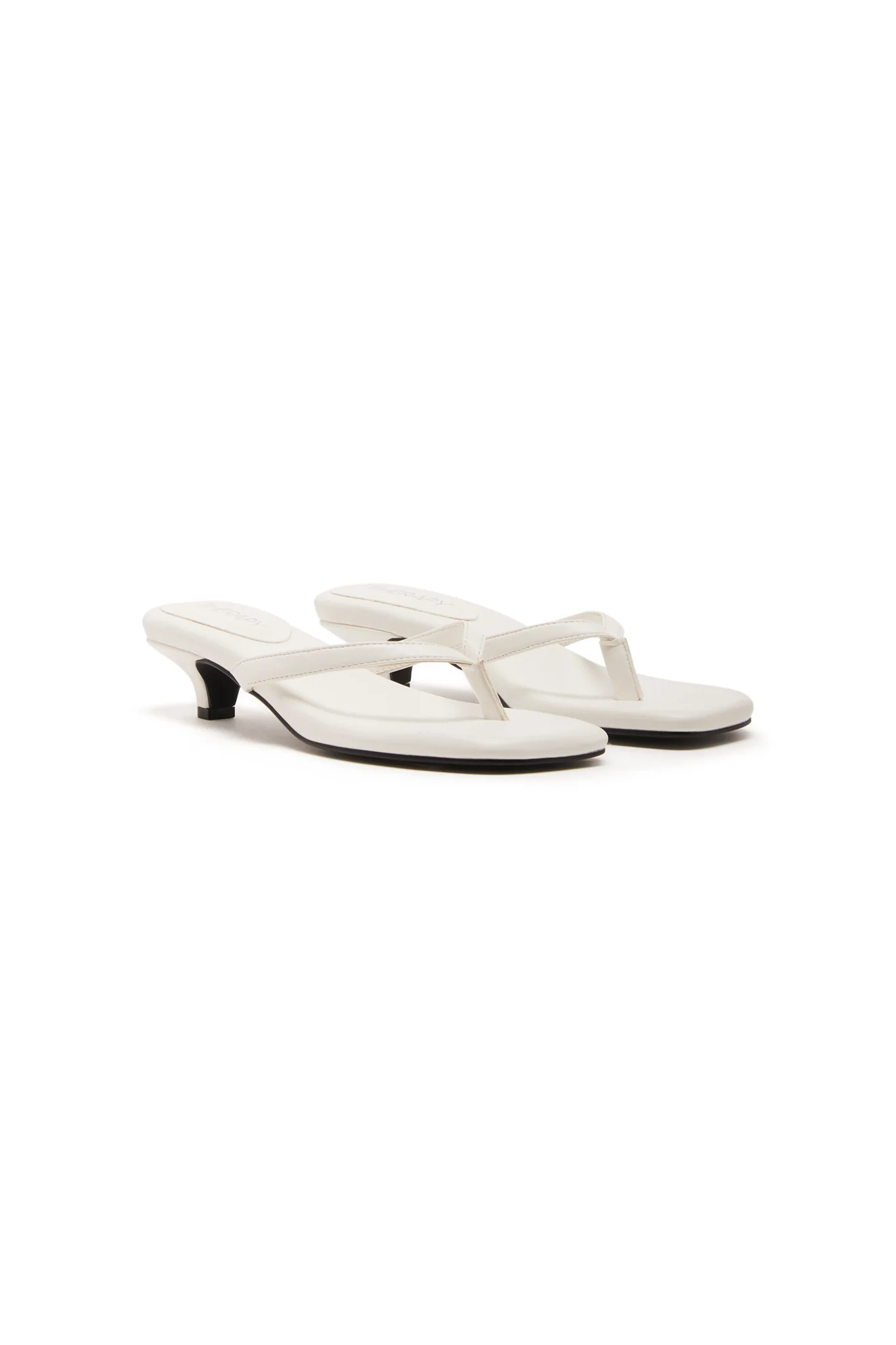 THERAPY Heatwave Thong Heel White - Image 3