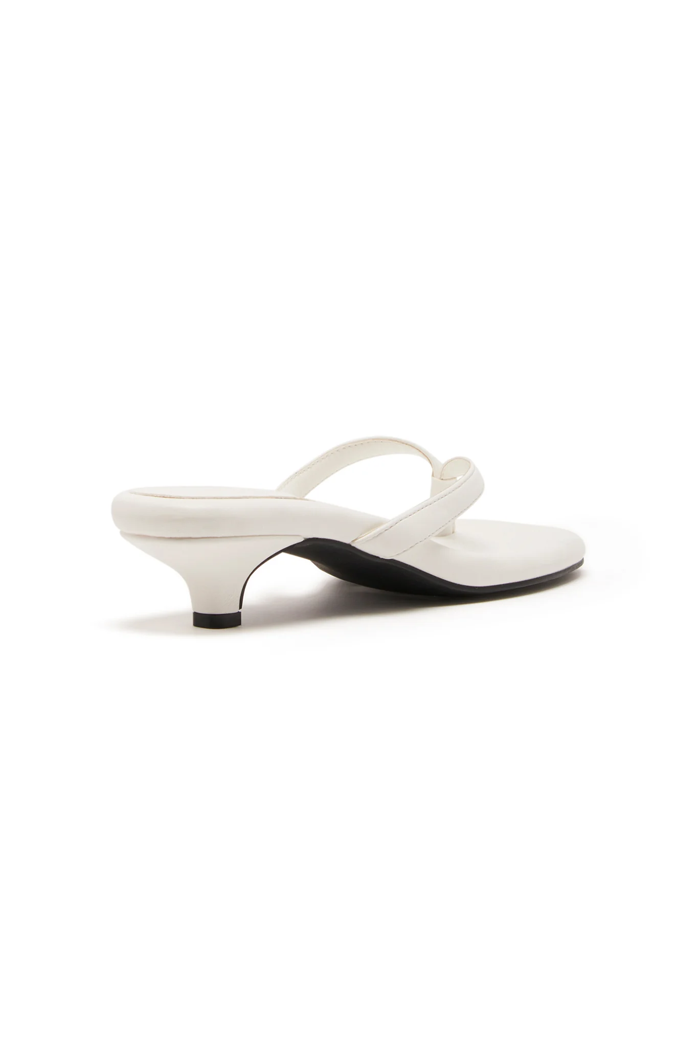 THERAPY Heatwave Thong Heel White - Image 4