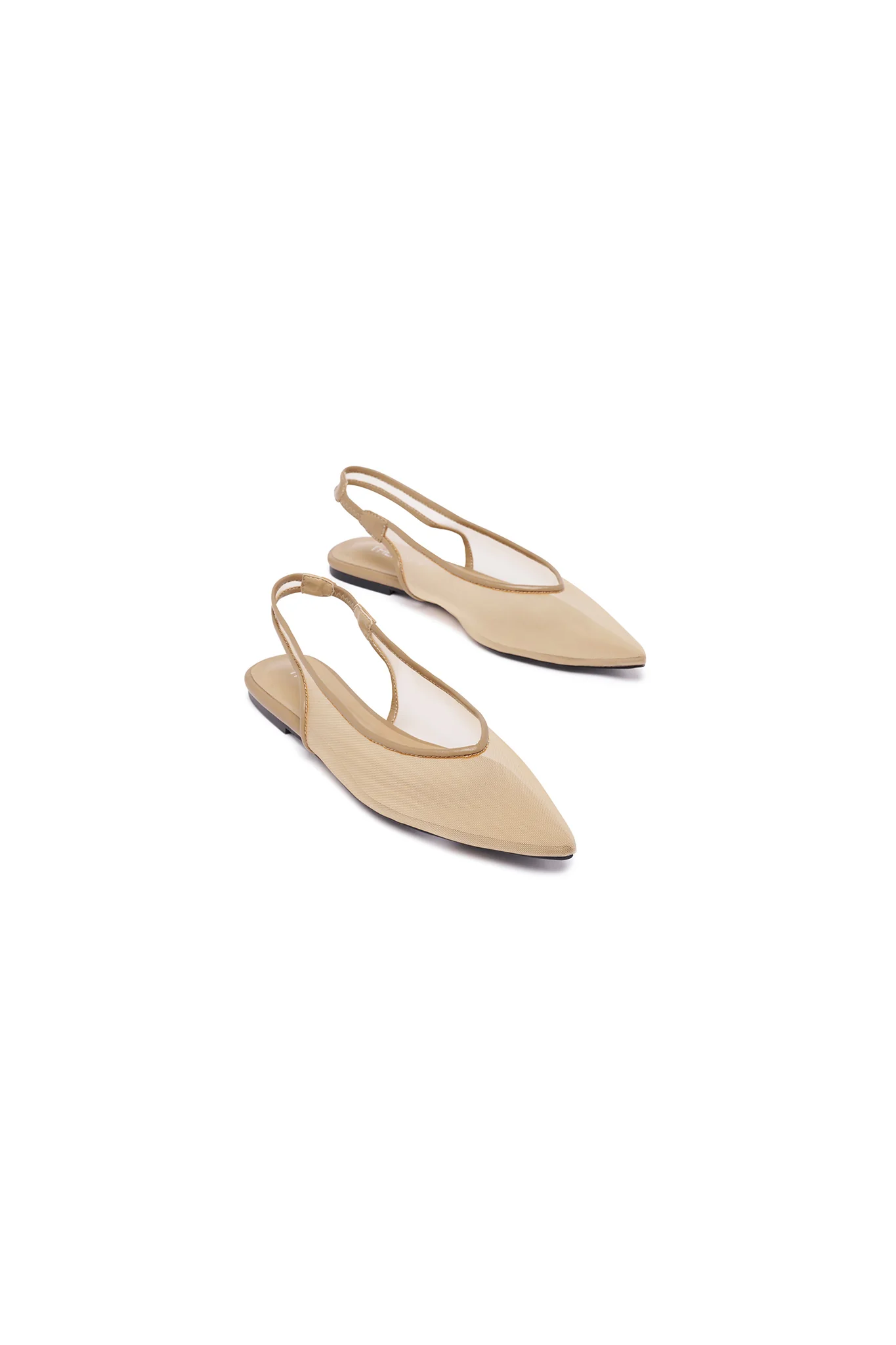 THERAPY Lazer Nude Patent Ballet Flat - Image 4